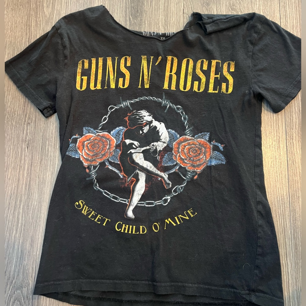 Guns N Roses Black Graphic T-Shirt